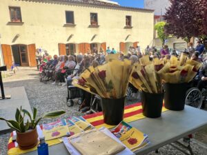 Pascua y Sant Jordi en Residencias La Torreta