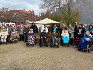 Visita al Pesebre de San Cosme