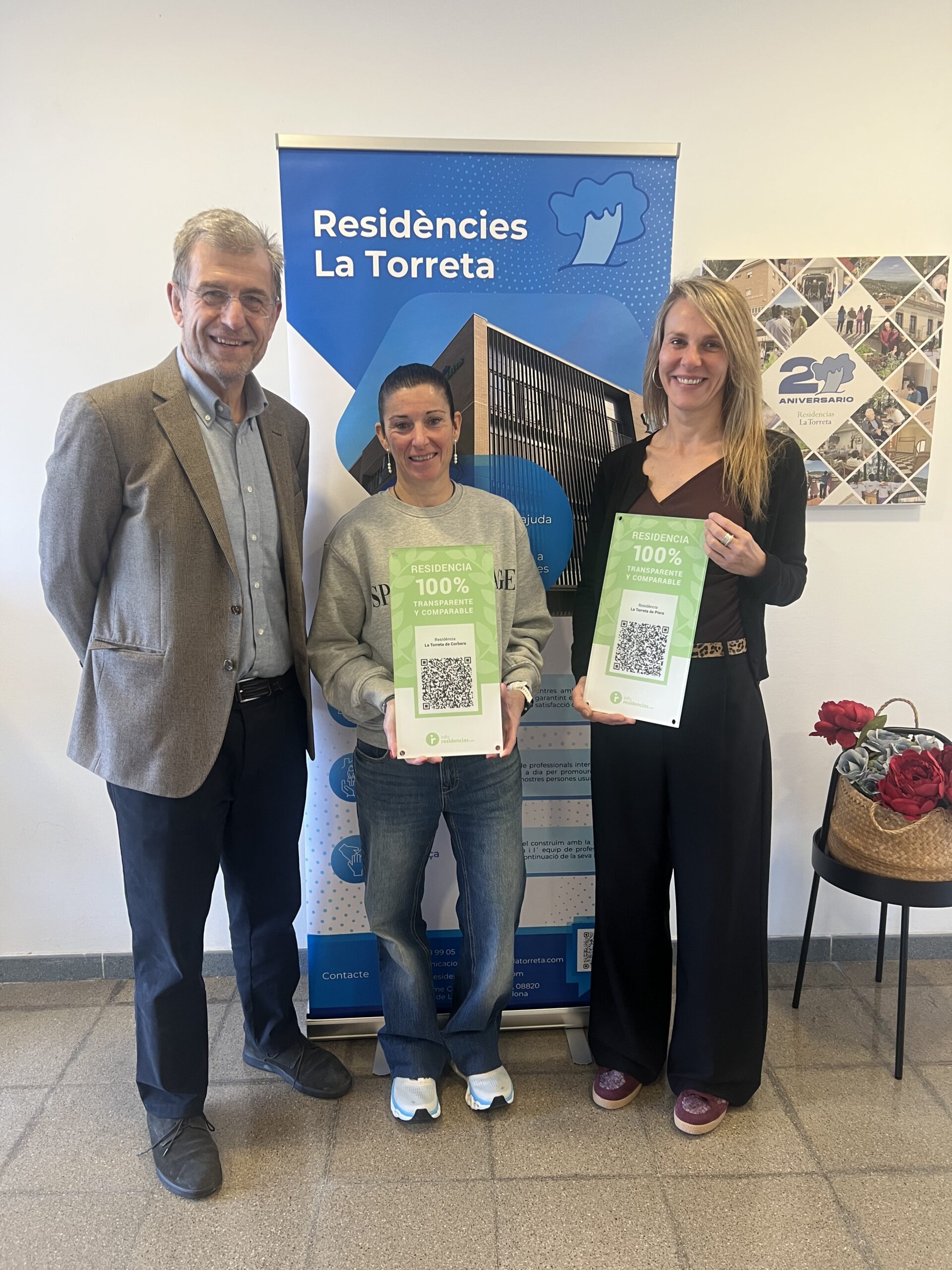 Sello de Transparencia Residencia La Torreta de Corbera y La Torreta de Piera
